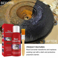 100ML Car Anti-Rust Chassis Rust Converter Water-Based Primer Metal Surface Rust Remover Weather-Proof Long-Lasting Duster