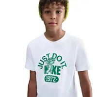 Nike Sportswear Big Kids' T-Shirt WHITE (IF2297-100) M