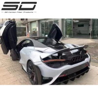 Forging lines carbon fiber Bumpers Spoiler Mirror cover Side skirts Wing Diffuser parts Body kit for Mclaren 720S