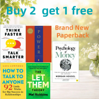 【Buy 2, get 1 free】Brand New &Paperback  Think Faster Talk Smarter + The Psychology of Money+ The 48