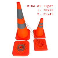 Foldable Traffic Cone Emergency | Kerucut Segitiga Darurat Model Lipat