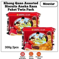 Khong Guan Assorted Biscuits Aneka Rasa 300gr Paket Twin Pack
