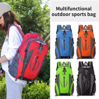 NEW Durable Camping Backpack 40L Large Capacity Travel Rucksack Nylon Waterproof Outdoor Bags Hiking