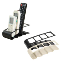 Mobile Phone Holder Stand TV/DVD/VCR Organizer Desktop Bracket Home Office Organizer Case 4 Frame Remote Control Storage