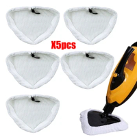 5PCS Steam Mop Pads Replacement Pads Accessories For Steamboy X5 H2O H20 S302 S001 SKG 1500W Steam Mop