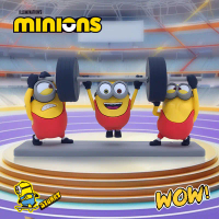 Despicable Me 4 Minions Toy Figure Blind Box Movie Prototype Ornament Fitness Sports Version Action 