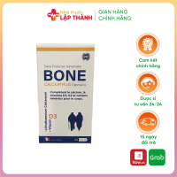 Canxi Nhập Khẩu Pháp - BONES PRO Viên Uống Bổ Sung Calci D3 Cho Cơ Thể, Tăng chiều cao. Phòng Ngừa L