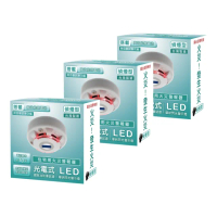 【TYY】住宅用火災警報器-旗艦款/偵煙型3入組(住警器/火警器/煙霧感應器/YDS-H02)