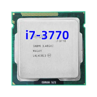 I7 3770 CPU I7-3770 LGA 1155 Core3.4GHz SR0PK Quad-Core CPU Processor 77W B75