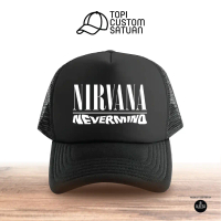 Topi custom satuan untuk remaja dan dewasa/band/ rock/ metal/ nirvana nevermind