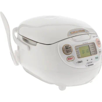 NS-ZCC10 Neuro Fuzzy Cooker, 5.5-Cup uncooked rice / 1L, White