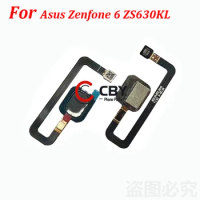 For Asus Zenfone 6 / 6 2019 / 6Z ZS630KL Fingerprint Reader Touch ID Sensor Return Key Home Button Flex Cable