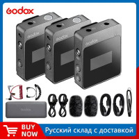 ไมโครโฟนไร้สายแบบหนีบเสื้อ, โกดังก้อง M1 และ M2, 2.4GHz, เหมาะสำหรับกล้อง DSLR, กล้องวิดีโอ, สมาร์ทโ