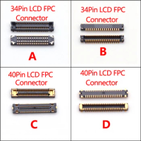 10PCS New LCD Display FPC Connector For Samsung A10 A20 A30 A30S A40 A405 A40S A50 A505 A50S A70 A80 A805 A90 A905 onBoard/Flex
