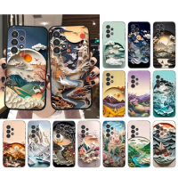 Landscape Phone Case For Samsung A35 A55 A54 A15 A25 A05s A05 A22 A24 A52 A33 A34 M34 M14 M54 M23