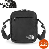 【The North Face 3.2L 側背包《黑》】3BXB/側背包/斜背包/休閒背包/通勤/出國