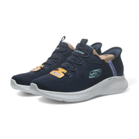 SKECHERS 休閒鞋 TRUE STORY 深藍 瞬穿 鬆緊帶 女 150017NVMT