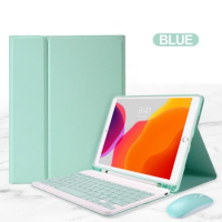 For iPad Mini 5 with Keyboard Case Mini 4 7.9 inch Colorful Wireless Bluetooth Magnetic Leather Stand Case For iPad Mini 3 2 1