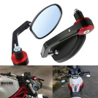 FOR Kawasaki z250 cbf190r cb190r cbf190x cbf150 gw250 ybr125 Bike Bar End Side Rearview Mirror Bike Handlebar Rear View Mirrors