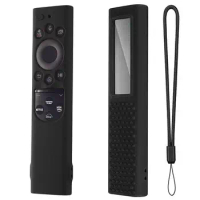 Smart TV Remote Control Case Silicone Anti-slip Cover Skin-Frienldy Anti-Sli For 2022 Samsung TM2280EcoBN59 Solar Remote Control