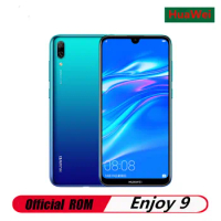 Original HuaWei Y7 Pro 2019 Enjoy 9 4G LTE Mobile Phone Android 8.1 Snapdargon 450 6.26" FHD 4GB RAM 128GB ROM 13.0MP Face ID