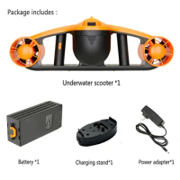 Underwater thruster diving sea scooter compact underwater double propeller use in underwater diving equipment
