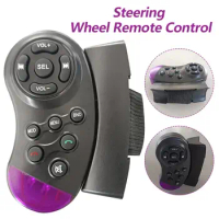 11 Buttons Car Steering Wheel Wireless Remote Control for Car CD DVD MP5 Player Navigation Radio Auto Electronics Accessories