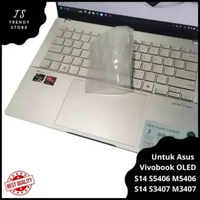 Keyboard Protector Vivobook S14 S3407 S5406 M5406 OLED Pro Asus 14 Inch Intel AMD 2024 Keatas HighQu