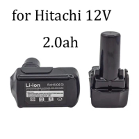 1pcs Battery for Hitachi 12V 2.0Ah Power Tools 18650 Battery for Hitachi 12V Battery WR12DMR EB1214S EB1220BL EB1212S DH15DV