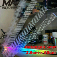 Akrilik Grafir Batangan / Frame Slim Akrilik 5 mm