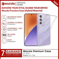 Mocolo PREMIUM Clear Case Redmi 15 / Redmi 15C - Casing Redmi 15C
