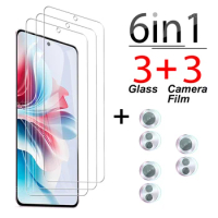 6in1 Tempered Glass Screen Protector For Oppo Reno11 F 5G Camera Lens Protect Film For Oppo Reno11F Reno 11F 11 F F11 Phone Film