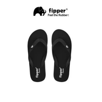 Fipper - Classic Sandal Jepit Anti Slip Pria Original Ringan Nyaman Black / Black UK 9/US 10