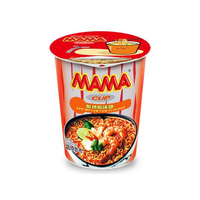 泰國 MAMA 酸辣蝦味麵60g(杯裝)【小三美日】DS009623 泡麵 杯麵 湯麵 宵夜 點心 午餐