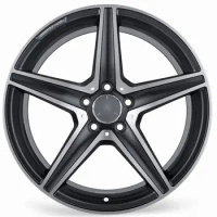 17 18 19 Inch 5 Holes Pcd 100 112mm Alloy Mercedes Rims Passenger Car Wheels Rims 19 Inch Car Wheel Hub For Mercedes Benz