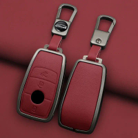 Hot Stock Car Key Cover | Alloy Key Fob Case with 3/4 Buttons, fits 2019–2020 Mercedes‑Benz A220, E6