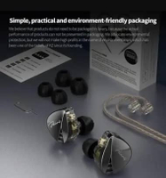 CCA POLARIS IN EAR MONITOR DUAL CAVITY DYNAMIC DRIVER WIRED EARPHONE