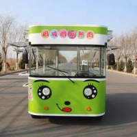OEM Kitchen Cooking Mobile Food truck /dining car Ice Cream Food Vending Cart electric food vehicle