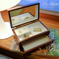 【Ms. box 箱子小姐】英國MELE&amp;CO高級木質飾品盒/珠寶盒/收納盒(英倫古典風格小木盒)