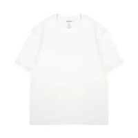 Greenlight Kaos Pria Lengan Pendek Oversized Fit Katun Logo Script Rick C370924 White S