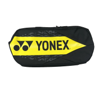 【YONEX】矩形包羽拍袋75x19x33cm黑X黃(BA92231WEX824)
