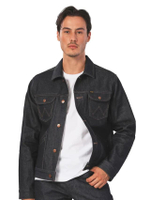 เสื้อแจ็คเก็ต (ริมแดง)ผู้ชาย คอลเลคชั่น Legend Of Wrangler ทรง Regular สียีนส์