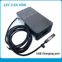 12V 3.6A 45W AC Adapter For Microsoft Surface Pro 1 2 10.6" Windows 8 Tablet 1514 1536 1601 RT RT2 US EU Plug Cord Charger