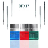 10Pcs Leather Industrial Sewing Machine Needles Cutting Point Dp17 Dp*17 For Juki Typical for Brother Janome Siroba Kancai Juki