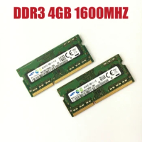 SEC 4GB 1RX8 2Rx8 PC3 PC3L12800S DDR3 4G 1600 Mhz Laptop Memory Notebook Module SODIMM RAM