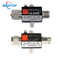 CA-23RP/CA-35RS PL259 SO239 N Radio Repeater Coaxial Anti-Lightning Antenna Surge Protector