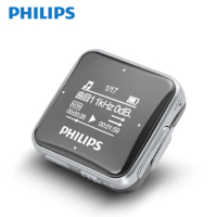 Philips 100% Original SA2208 Mini MP3 Player Fullsound With Recording Function/FM Radio Running Back Clip Music Sport MP3 Player