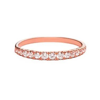 Cincin Emas 8k - Julia Gold Ring - Evelina Collection - Juene Jewelry 12 Rose Gold