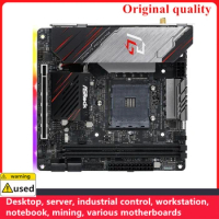 Used For ASROCK X570 Phantom Gaming-ITX/TB3 Phantom Gaming-ITX MINI ITX Motherboards Socket AM4 For AMD X570 Desktop Mainboard