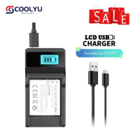 USB Cable LCD Battery Charger NP-BG1 FG1 BD1 Recharge For SONY DSC-W70 W30 H10 H50 H70 H90 W290 HX7 HX10 HX30 WX10 H55 HX9